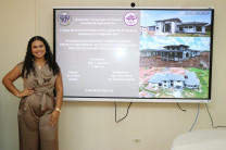 Alex García, estudiante de la Licenciatura en Ingeniería Civil del Centro Regional de Veraguas, sustentó su Trabajo de Graduación de tipo Práctica Profesional el 11 de febrero.