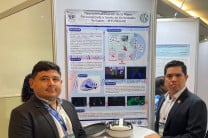 El Dr. Edmanuel Cruz presentó también el póster científico titulado "Neurorrehabilitación de la mano personalizada a través de actividades virtuales", el cual forma parte del proyecto internacional MYOREHAB.