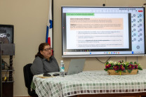 La capacitación fue dictada por la colaboradora y docente MSc. Eunith González.
