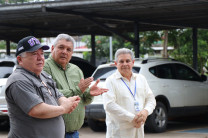 El Rector destacó la importancia del trabajo planificado y mancomunando en temas de inversión durante el año pasado y el presente para ejecutar proyectos en infraestructura, equipos computacionales y vehículos que serán esenciales para la formación de los estudiantes.