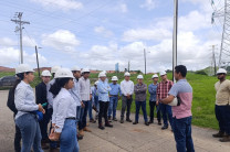 Además, conocieron el funcionamiento de la Subestación Panamá 1.
