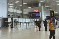 Durante las visitas, pudieron presenciar el concurso de canoas y recorrer las instalaciones del aeropuerto.