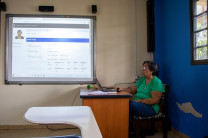 Lcda. Rubiela Aguilar, encargada de la Unidad de Personal.