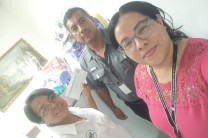 El miércoles 23 se entregó en manos del Padre Víctor Atencio, Capellán del Hospital Luis "Chicho" Fábrega, una canasta de productos de aseo para niños y adultos.