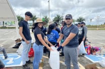 Se contó con la participación de 45 estudiantes voluntarios de todas las facultades del Centro Regional.