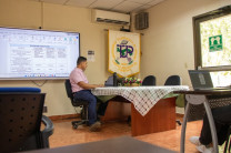 Esta reunión tuvo como finalidad congeniar ideas para la promoción, divulgación y documentación de este evento académico.
