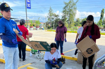 Esta actividad se realizó en los estacionamientos del Max Super Carnes.