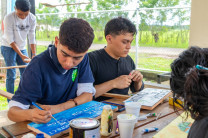 Los voluntarios reflexionaron sobre la importancia de cuidar nuestro planeta. Los voluntarios reflexionaron sobre la importancia de cuidar nuestro planeta.