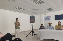 Para la sustentación del mural, el estudiante Agustín Sánchez, Secretario General de la agrupación, trasmitió al jurado evaluador el mensaje claro de inclusión, empatía y visibilidad de realidades que merecen ser escuchadas que buscó resaltar el mural.