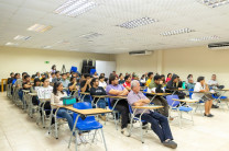 Se contó con la asistencia de 36 personas entre docentes, administrativos y estudiantes.