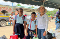 Se integraron en esta primera jornada los planteles educativos Escuela El Pantano, el C.E.B.G. El Alto y el I.P.T.A. Alto de Piedra.