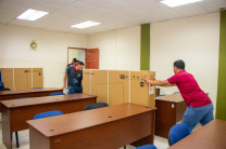 Los nuevos insumos se instalarán en las aulas A-1, A-2, A-4, A-5, A-7, A-8, A-15, A-16, A-17 y el Laboratorio de Máquinas Eléctricas.