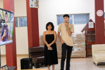 El segundo lugar lo obtuvieron un grupo de estudiantes de Estudios Generales de Ingeniería.