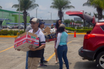 Se contó con la participación de 40 estudiantes voluntarios de todas la facultades del Centro Regional. Créditos: Melvin Mendoza.