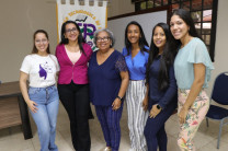 La Ing. Adiz Acosta, coordinadora de la Dirección de Gestión y Transferencia del Conocimiento del Centro Regional de Veraguas, participó del taller.