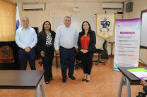 Se contó con la participación de la Lcda. Inair Saturno, la Mgtr. Alexandra Alvarado, el Mgtr. Adriano Martínez y Mgtr. Abdiel B. Saavedra.