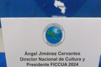 Angel Jiménez Cervantes, Director Nacional de Cultura y Presidente FICCUA 2024.