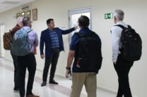 Recorrido por las instalaciones de la FISC.