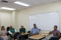 Mgtr. Sergio Cerrate, Decano de Campus Externos Altiplano y Sur.