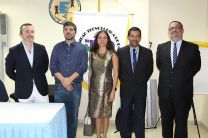 Autoridades de la UTP y de la Embajada de Portugal en Panamá, en el Festival de Fado.