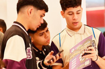 Estudiantes visitantes