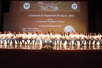Estudiantes de la Facultad de Ingeniería Civil reciben imposición de Cascos