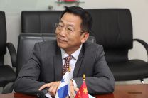 Secretario General del Consejo de Becas de China, Wang Shenggang.