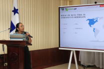 Nazareth Batista, asistente de investigación y tesista del proyecto FIED24-11.