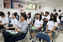 Estudiantes de los colegios en Chiriquí que participarán en el proyecto