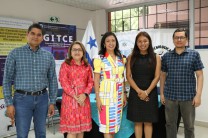 Dr. Vladimir Villarreal, Dra. Lilia Muñoz, Dra, Victoria Serrano, Mgtr. Taina Mojica y Dr. Edwin De Roux