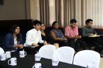 Estudiantes expresan el aporte de la Universidad Tecnológica de Panamá (UTP), a ellos como estudiantes y a la organización.