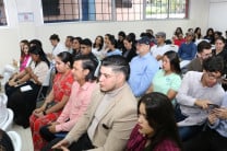 Estudiantes de diferentes universidades de la provincia participaron en el foro.