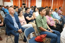 Docentes, investigadores y docentes de la UTP Chiriquí asistieron al lanzamiento.