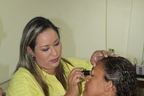 Seminario taller de maquillaje.