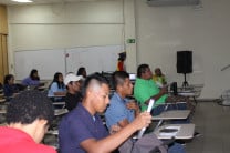 Estudiantes del Centro Regional de Bocas del Toro.