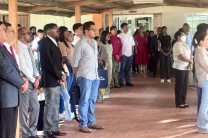 Docentes y estudiantes participan del Acto de Inicio del semestre acadèmico 