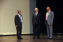 El Embajador de Italia, hizo un recorrido al Teatro Auditorio de la UTP.
