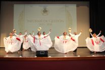 Presentación del Ballet Folclórico del Centro Regional de Chiriquí.