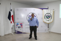 Ing. Leonel Ramos presentó la segunda exposición.