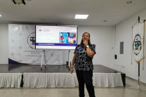 Ing. Yaneth Gutiérrez, Jefa de la Brigada de Emergencias  
