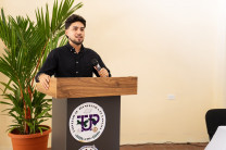 El estudiante de la EAL Pablo Acevedo.