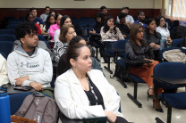 Los estudiantes hicieron sus consultas sobre la resiliencia de materia hídrica en nuestro país.