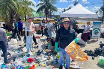 La actividad fue organizada por el grupo ambientalista AMBISA Panamá, a cargo de la Lcda. Cynthia González.