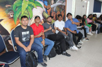 Jóvenes participantes.
