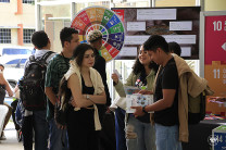 Estudiantes utepistas en la actividad.