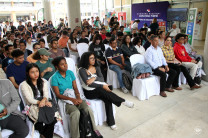 Evento celebrado en el lobby del Edificio de Facilidades Estudiantiles.