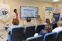 La Lcda. Noris Martínez, líder del proyecto de investigación.