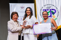 Mgtr. Karina Hurtado, colaboradora de la DNBE.