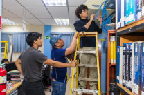 Las actividades realizadas se incluyeron el retiro de cableado obsoleto categoría 5, la instalación de nuevo cableado categoría 6A, la identificación y rotulación de puntos de red, así como el apoyo en la verificación básica de conectividad.