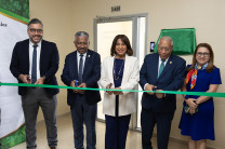 Corte de cinta por parte de las autoridades de la UTP. Corte de cinta por parte de las autoridades de la UTP.